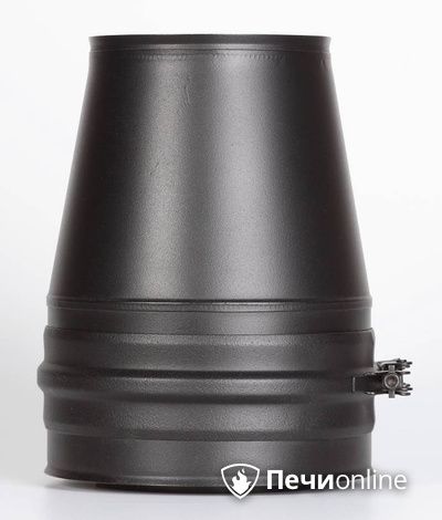 Комплектующие дымохода Schiedel Конус д.150 PM25 (Черный) Permetr в Владивостоке
