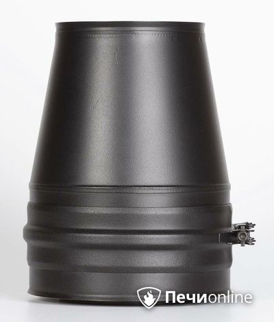 Комплектующие дымохода Schiedel Конус д250 PM25 (Черный) Permetr в Владивостоке