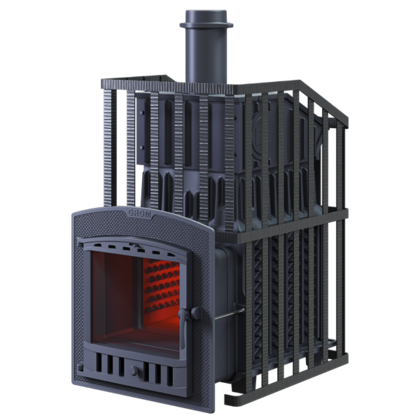 Дровяная печь-каменка Гефест Гром Ураган 30 (П2) в Владивостоке