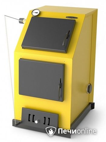 Твердотопливный котел TMF Оптимус Автоматик 25кВт АРТ под ТЭН желтый в Владивостоке