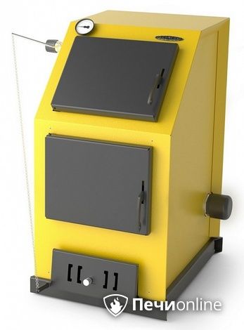 Твердотопливный котел TMF Оптимус Электро 25кВт АРТ ТЭН 6кВт желтый в Владивостоке