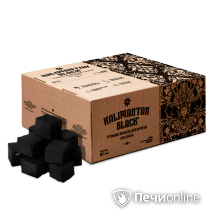  Kalimantan Black Кокосовый уголь для барбекю, 8кг в Владивостоке
